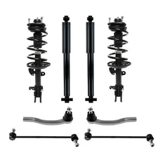 Strut & Shock Absorbers Tie Rods Sway Bars Set 8 PCS for 07-13 Acura MDX ZDX