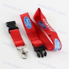 Red Lanyard For Ford Neck Strap Quick Release Keychain Neck Strap New