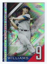 2020 Topps Chrome Update A NUMBERS GAME * YOUR CHOICE * MAYS WILLIAMS RIPKEN ++