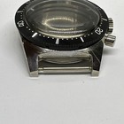 Vintage Swiss Wakmann Steel Mens Diver Chronograph 20ATM Watch Case - New — photo 4