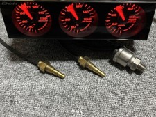 Defi STS26B Din Gauge Water Temp,Oil Temp,Oil...