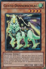 Yugioh HA05-DE039 Gusto Donnerschlag (Super Rare)