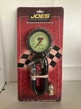 JOES Racing Products 32307 Analog Tire Pressure Gauge 0-60 PSI GLOW IN THE DARK
