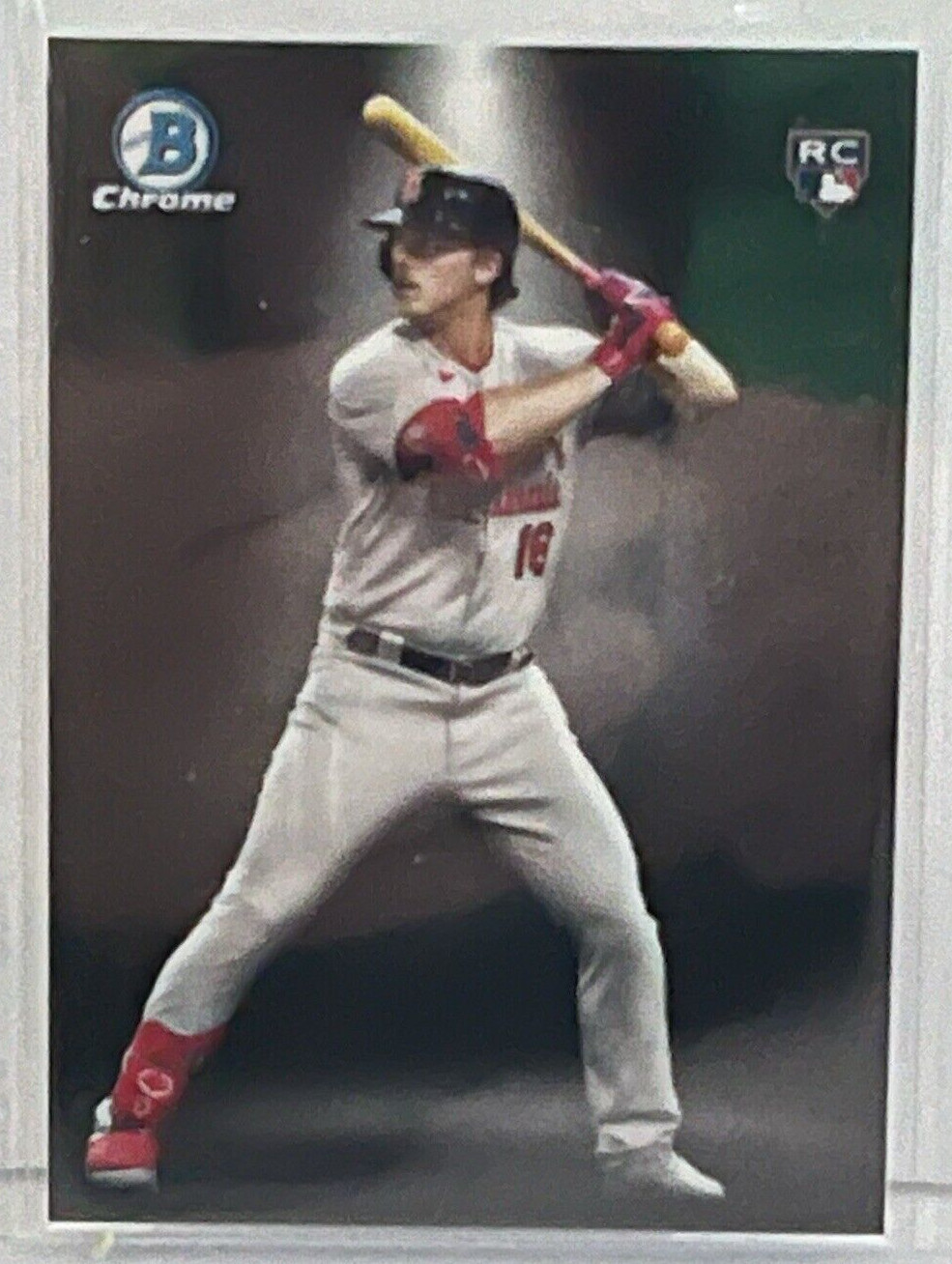 2023 Bowman Chrome Nolan Gorman Rookie Spotlight BS-17 St Louis Cardinals