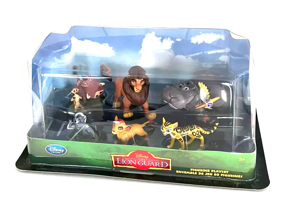 DISNEY LION KING PLAYSET SET OF NEW IN BUBBLE PACK LION GUARD NEW  AUTHENTIC