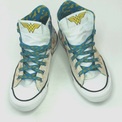 wonder woman high top converse