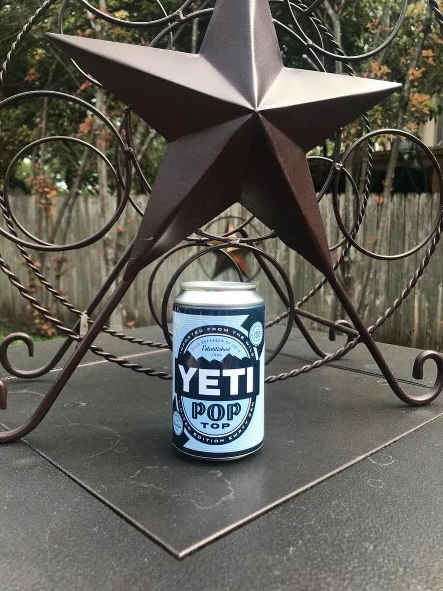 NEW Yeti Pop top 12 oz Can Limited Edition - Hidden Storage Or Bottle Holder