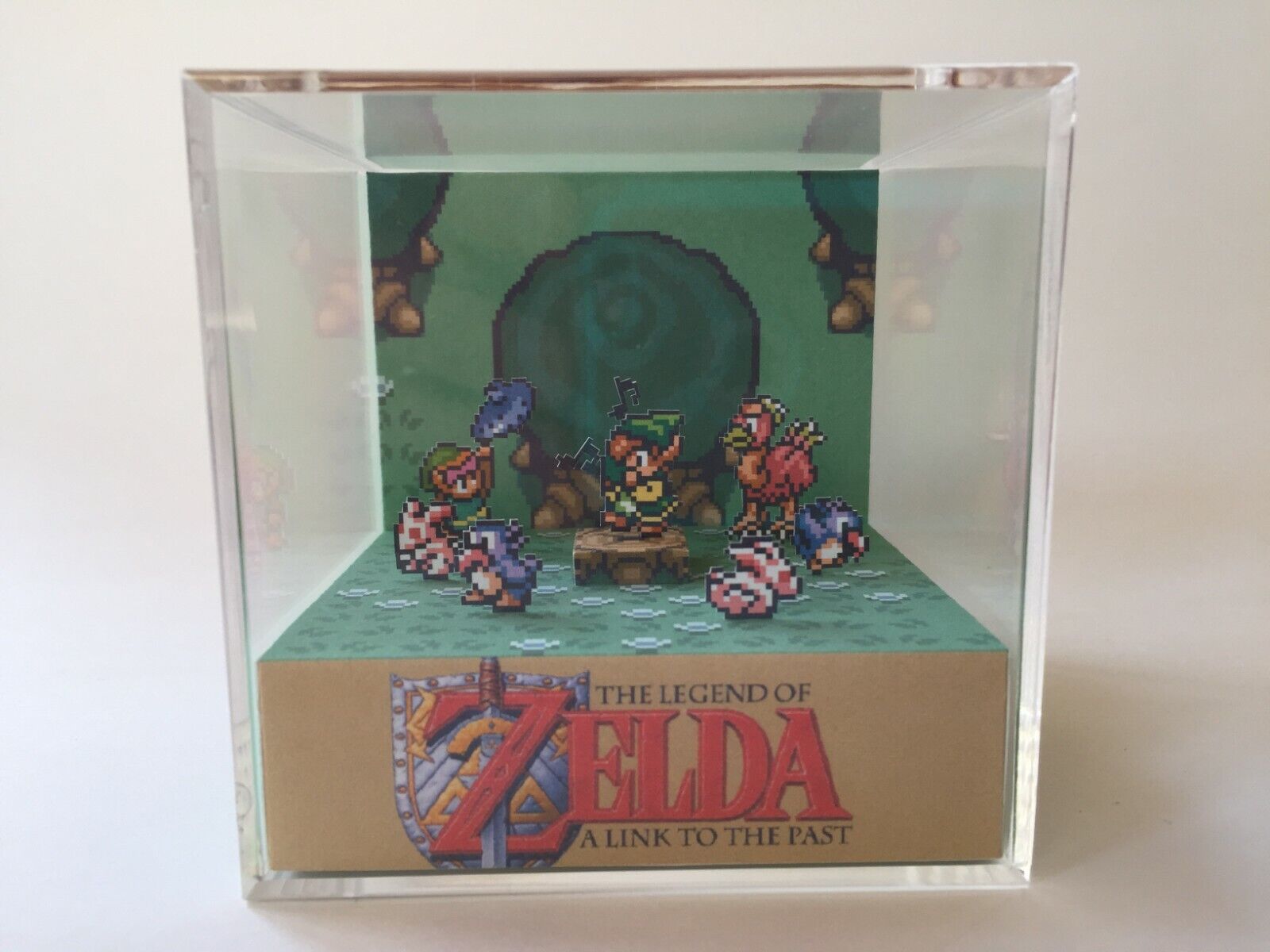 The Legend of Zelda: Ocarina Of Time 9in x 11in 3D Shadow Box