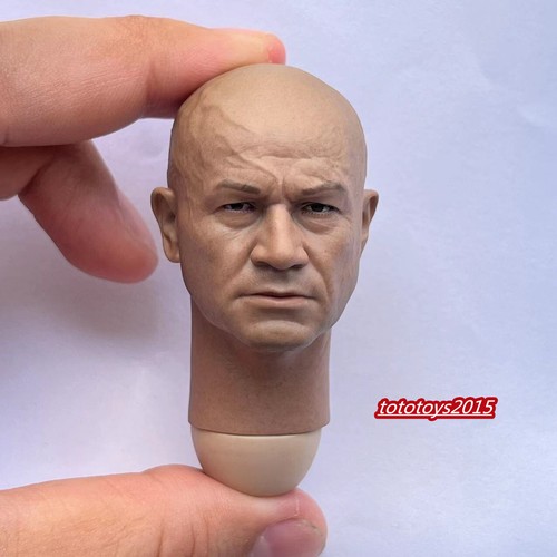 1:6 The Mandalorian Boba Fett Temuera Morrison Head Sculpt Fit 12" Male Figure - Picture 1 of 6