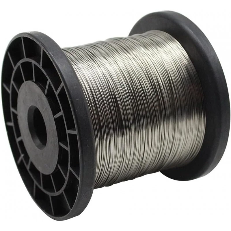 Filo pesca traina inox D. 0,80 da 70 LB + affidabile del monel 1250 mt new Rotex - Immagine 3 di 4