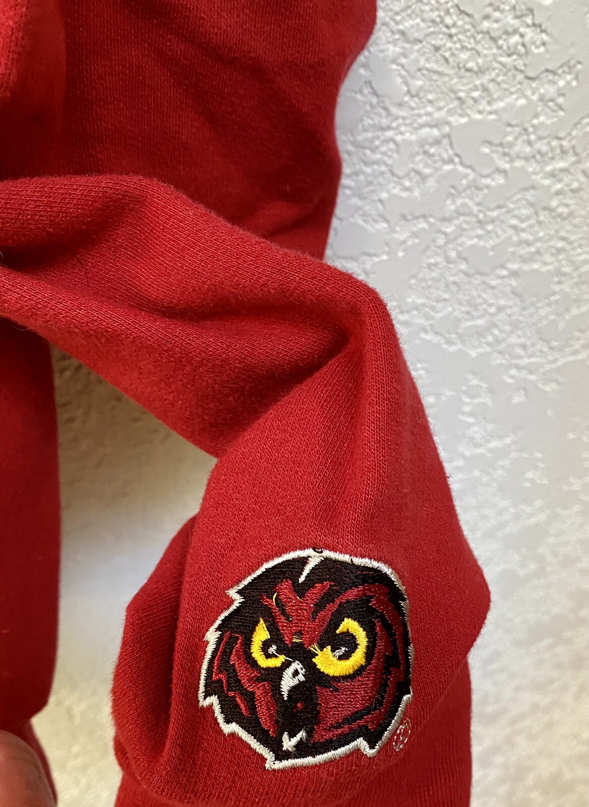 Casquette chapeau Temple Owls snap back rouge noir NCAA rugby collège