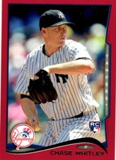2014 Topps Update #US-171 Chase Whitley Target Red Border