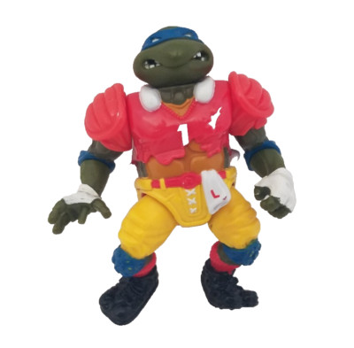 TMNT Teenage Mutant Ninja Turtles All Stars 4'' Leo Leonardo T.D. Tossin Figure