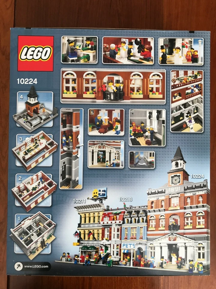 LEGO Creator Expert Town Hall - Ayuntamiento - 10224 - Nuevo y Precintado - Imagen 4 de 4