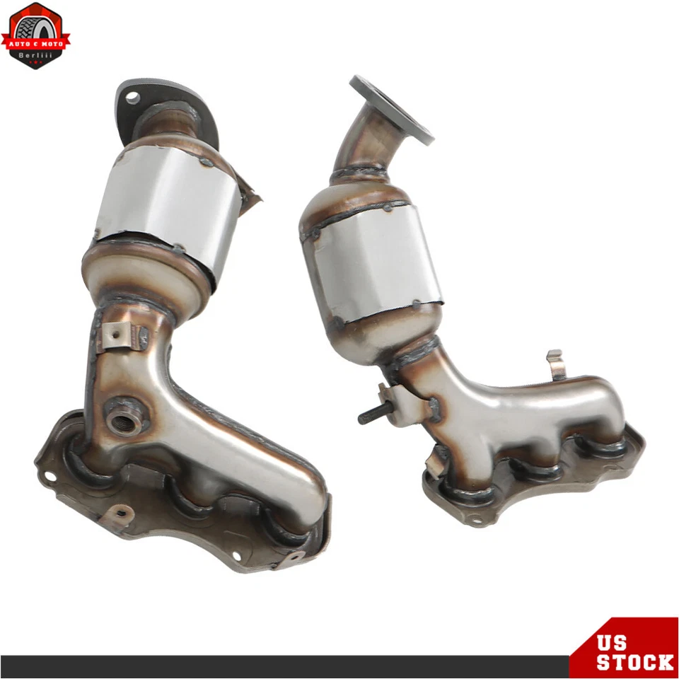 Convertidores catalíticos colector ambos lados para Toyota Sienna 2011/2012-2015 3,5 L V6 Foto 4 de 4