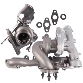 Für VW 2.0 TDI Transporter T5 T6 Multivan Bi Turbolader 10009880027 53049800103
