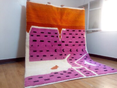 5x8|6x9|8x10|9x12|10x14|12x15|12x18 Moroccan Handmade rug Beni ourain style moro