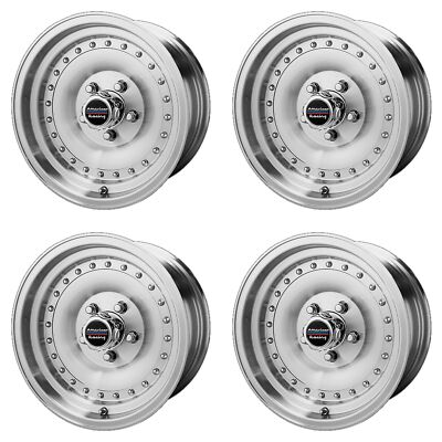 4x American Racing 15x8 AR61 Outlaw I Wheels Machined 5x5.5 5x139