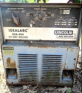LINCOLN IDEALARC MODEL R3R 400 ARC WELDER- 440/460V-Stick