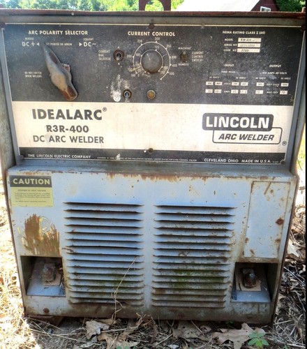 LINCOLN IDEALARC MODEL R3R 400 ARC WELDER- 440/460V-Stick