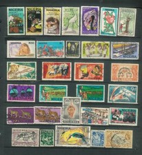 A2 Nigeria (Former British Colony) 30 nice used stamps