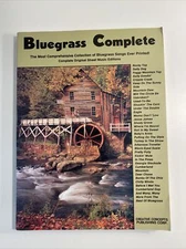 BLUEGRASS COMPLETE Music Songbook Hal Leonard Creative Concepts VG+