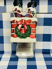 New Bath Body Works Santa Going Down Chimney Wallflower Plug Diffuser Christmas