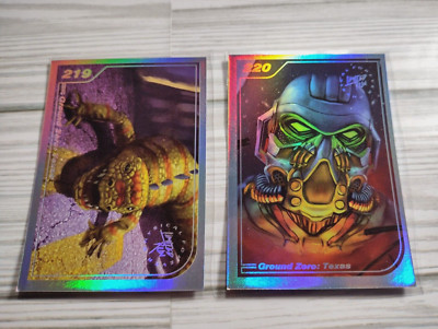 Limited Run Silver Cards Lot - Ground Zero: Texas 219 220 Collection
