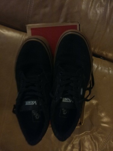 vans black sneakers mens