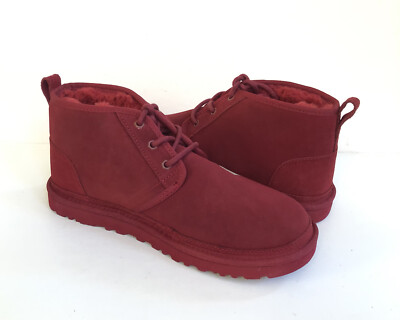 UGG MEN NEUMEL CHOPD RICH RED WATER RESISTANT UGG LOGO SHOE  display picture 2