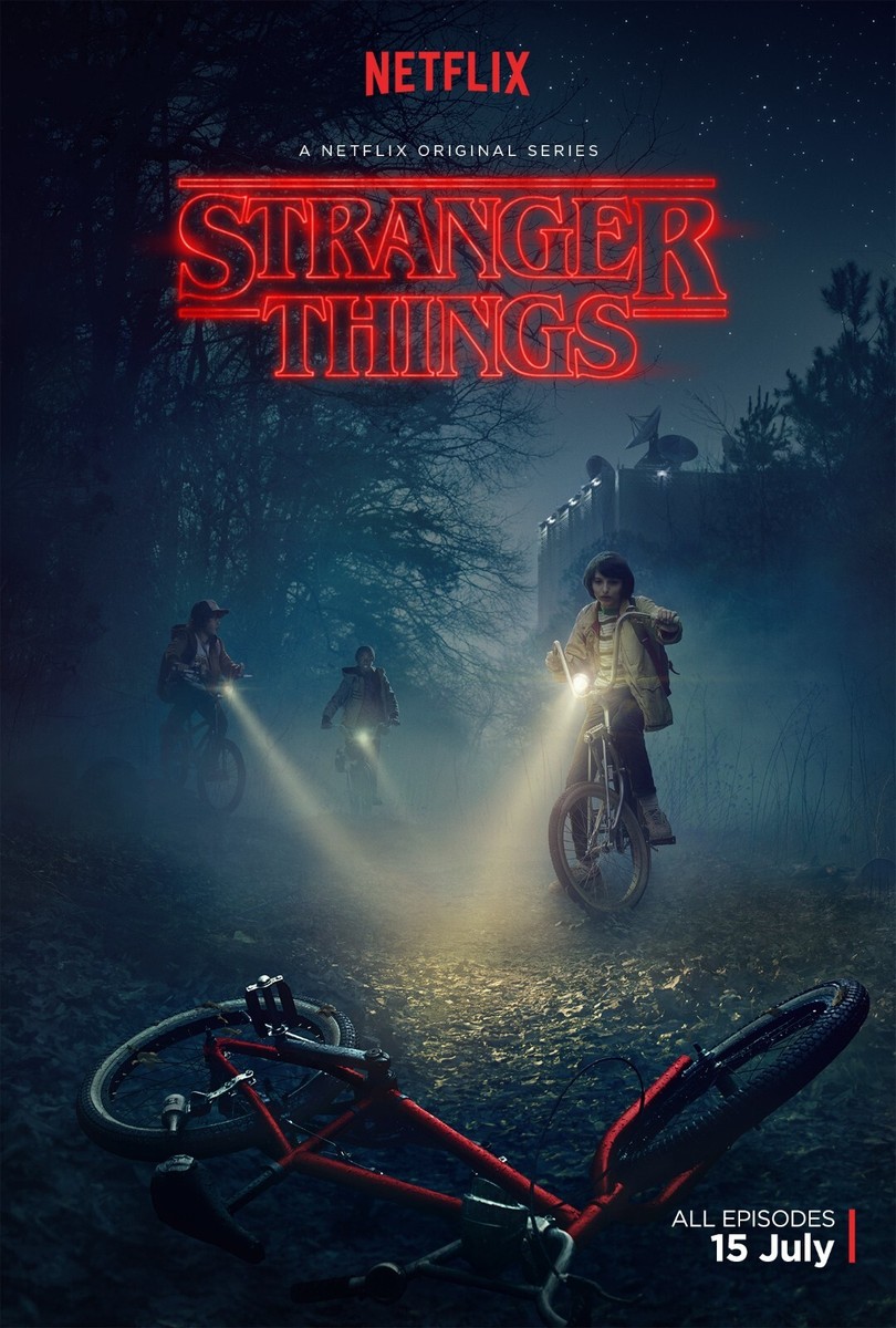 2016 Stranger Things Movie Poster 11X17 Eleven Hopper Dustin