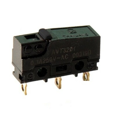 Mikroschalter, 1Wechsler, 250VAC/3Amp., Matsushita, Typ: AVT3204, Microschalter