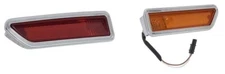 1970-71 Dodge Challenger Front & Rear Side Marker Lamp Set