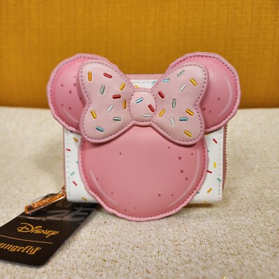 Loungefly Disney Minnie Mouse Macaron Pink Sprinkles Snack