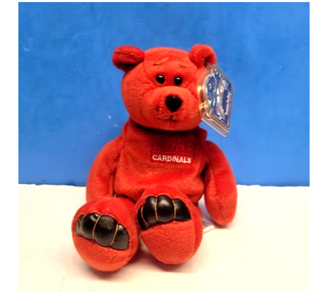 '98 NFL ARIZONA CARDINALS JAKE PLUMMER 16 BEANIE BEAR PLUSH