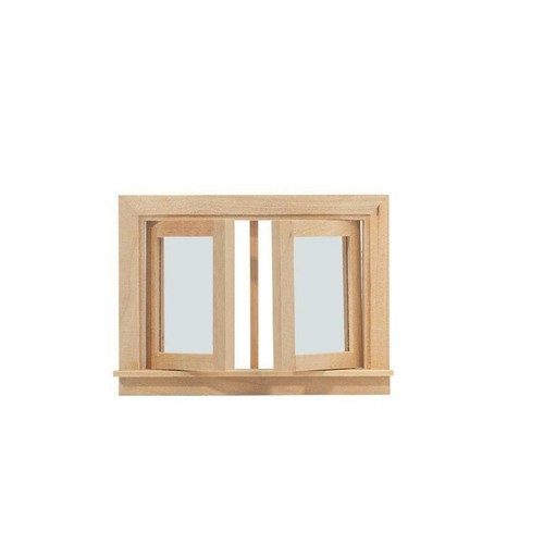1:12 Dollhouse Diy Mini Door Window Blank Material Model Accessories Unpainted - Picture 4 of 12