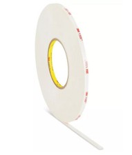 3M 4932 VHB White Double-Sided Acrylic Foam Tape - 1/4" x 36 yds - 25 mil