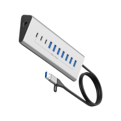 USB Docking Station Hub Type C Splitter Charging Adapter Multiple 7/10 Port