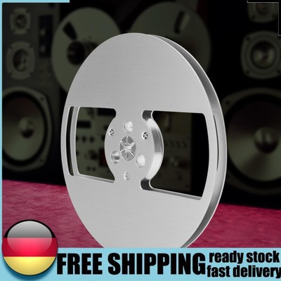 7 Zoll leere Tonbandspule 2 Löcher 1/4 für Studer ReVox/TEAC/BASF (2 Löcher Silb