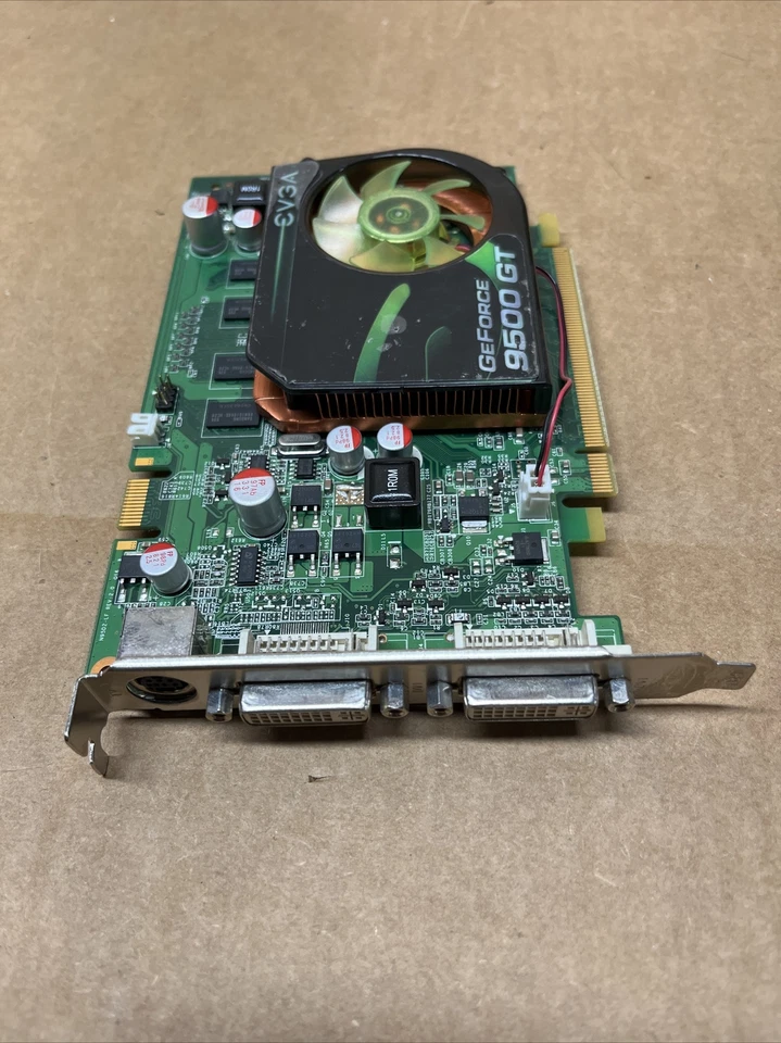 EVGA GeForce 9500 GT 1GB PCI-E 01GP3-N959-TR Video Graphics Card 01G-P3-N959-TR - Image 2 of 3