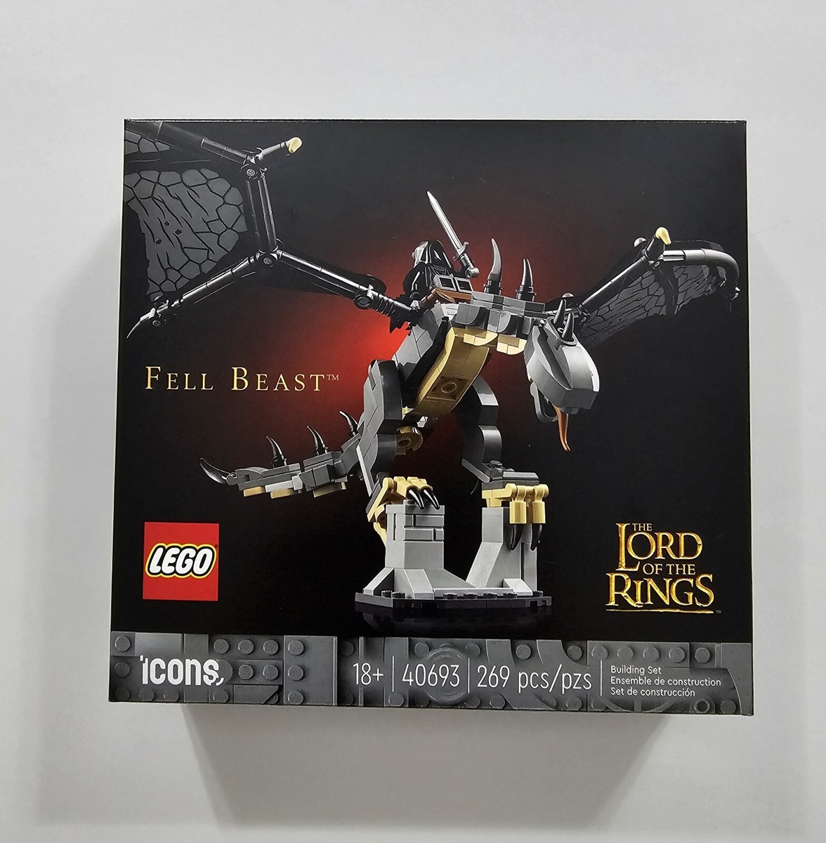 LEGO 40693 Fell Beast GWP From Barad Dur 10333 Set New and Sealed