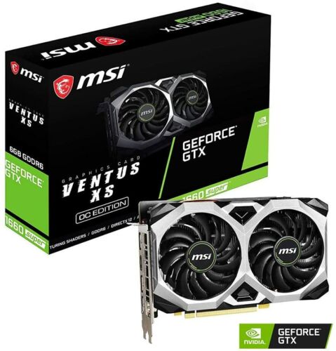 MSI GeForce GTX 1660 SUPER VENTUS XS OC graphics board VD7111 From Japan - Picture 1 of 8