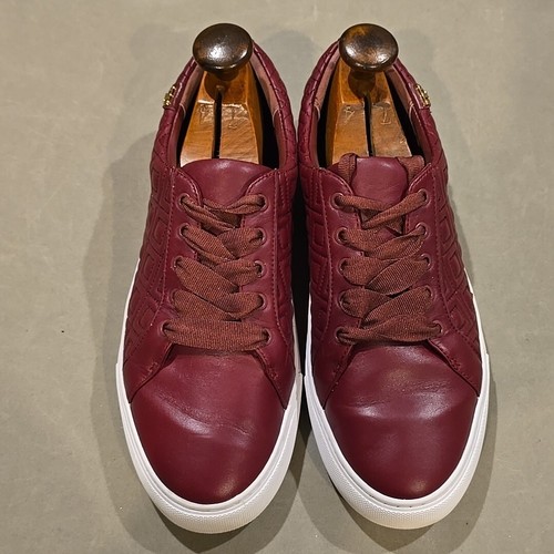 Tory Burch Marion gesteppte Turnschuhe burgunderfarben Damengröße 10,5 selten - Bild 4 von 12