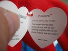 TY 1993 Pinchers, 1994 (2) Quackers 1995 (2) Stinky PVC Pellets RETIRED — photo 3