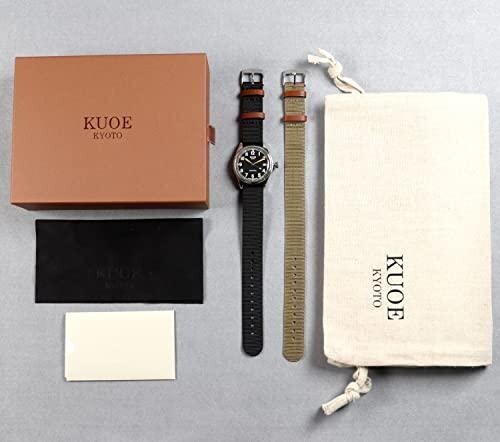 KUOE Made in Japan OLD SMITH 90-002 Self-winding Black with replacement Belt JP - Picture 8 of 8