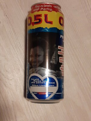  Janet Jackson Empty 500 ml  Pepsi  Can Germany 1999