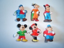 DISNEY MICKEY MOUSE & FRIENDS FIGURINES SET 1 NESTLE - FIGURES COLLECTIBLES