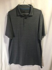 Champion Gray Large Polyester Blend Golf/Polo Shirt P2