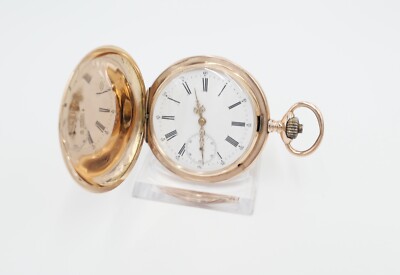 IWC Taschenuhr 585 14K GOLD 50mm 1894-1896 Savonette 53