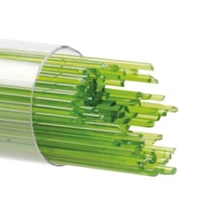 Bullseye Glass Stringers 1mm Pea Pod Opal 90coe